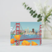 Golden Gate Bridge | San Francisco, CA Postkarte (Stehend Vorderseite)