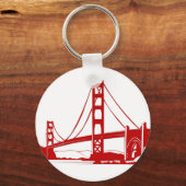 Golden Gate Bridge - San Francisco, CA Schlüsselanhänger (Vorderseite)