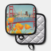 Golden Gate Bridge | San Francisco, CA Topflappen (Vorderseite/Rückseite)