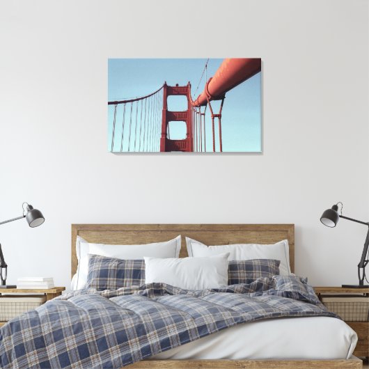 Golden Gate Bridge-San Francisco, California Foto Leinwanddruck (Insitu (Schlafzimmer))