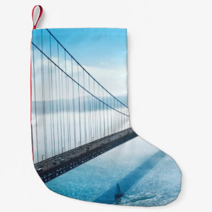 GOLDEN GATE BRIDGE SAN FRANCISCO CALIFORNIA KLEINER WEIHNACHTSSTRUMPF