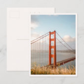 Golden Gate Bridge San Francisco California Photo Postkarte (Vorne/Hinten)