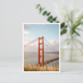 Golden Gate Bridge San Francisco California Photo Postkarte (Stehend Vorderseite)