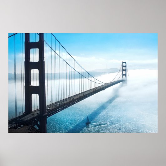 GOLDEN GATE BRIDGE SAN FRANCISCO CALIFORNIA POSTER (Vorne)