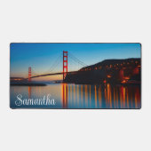 Golden Gate Bridge San Francisco, California Schreibtischunterlage (Vorderseite)