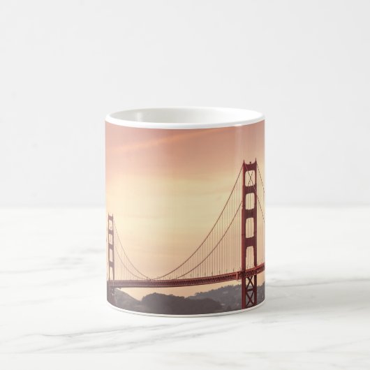 Golden Gate Bridge San Francisco California USA Kaffeetasse (Mittel)