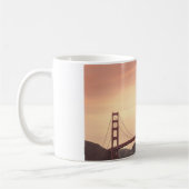 Golden Gate Bridge San Francisco California USA Kaffeetasse (Links)