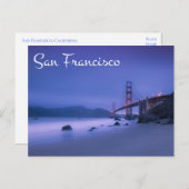 Golden Gate Bridge San Francisco California, USA Postkarte (Vorne/Hinten)