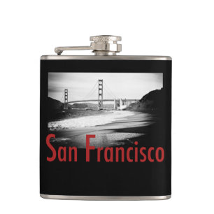 Golden gate bridge, San Francisco Flachmann