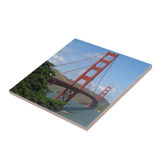 Golden gate bridge, San Francisco Fliese (Seite)