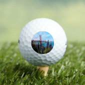 Golden Gate Bridge San Francisco Foto Golfball (Insitu T-Shirt)