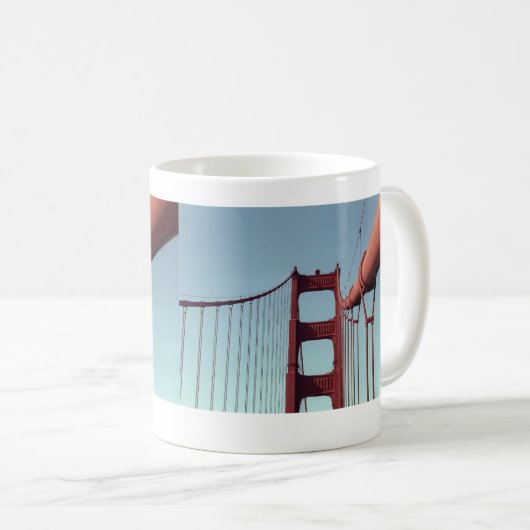 Golden Gate Bridge, San Francisco Foto Kaffeetasse (VorderseiteRechts)