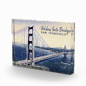 Golden Gate Bridge San Francisco Fotoblock (Rechts)