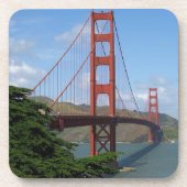 Golden gate bridge, San Francisco Getränkeuntersetzer (Vorderseite)