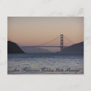 Golden Gate Bridge, San Francisco Golden Gate B... Postkarte