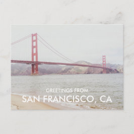 Golden Gate Bridge San Francisco Greeting Card Postkarte