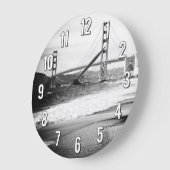 Golden Gate Bridge, San Francisco Große Wanduhr (Winkel)