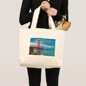 Golden Gate Bridge San Francisco Jumbo Stoffbeutel (Vorderseite (Produkt))