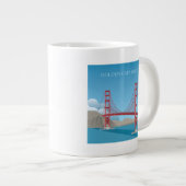 Golden Gate Bridge| San Francisco Jumbo-Tasse (Vorderseite Rechts)