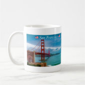 Golden Gate Bridge San Francisco Kaffeetasse (Links)
