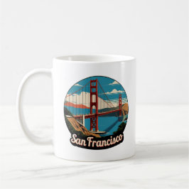Golden Gate Bridge San Francisco Kaffeetasse