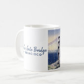 Golden Gate Bridge San Francisco Kaffeetasse (Vorderseite Links)