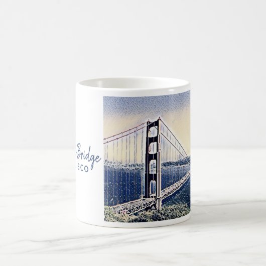 Golden Gate Bridge San Francisco Kaffeetasse (Mittel)