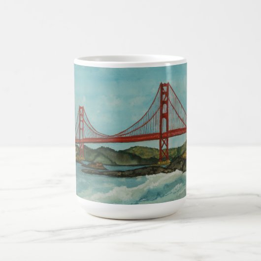 Golden Gate Bridge San Francisco Kaffeetasse (Mittel)