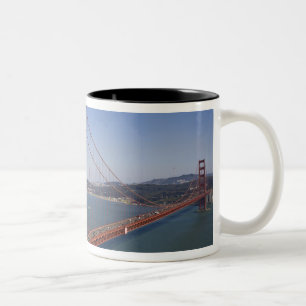 Golden gate bridge, San Francisco, Kalifornien, 10 Zweifarbige Tasse
