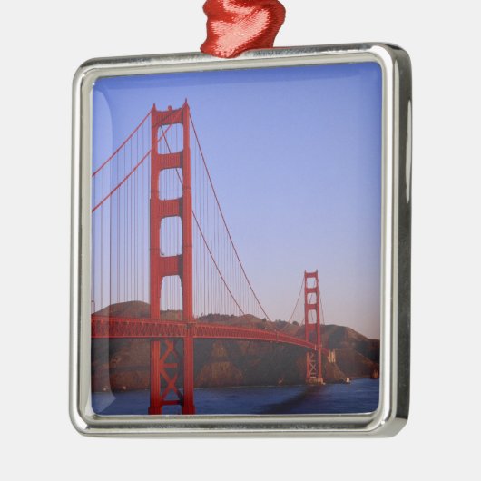 Golden Gate Bridge, San Francisco, Kalifornien, 2 Ornament Aus Metall (Links)