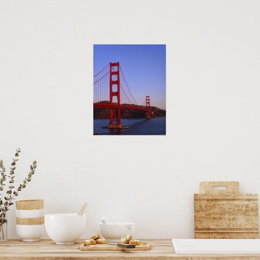 Golden Gate Bridge, San Francisco, Kalifornien, 2 Poster (Küche)