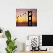 Golden Gate Bridge, San Francisco, Kalifornien, 3 Poster (Heimbüro)