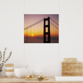 Golden Gate Bridge, San Francisco, Kalifornien, 3 Poster (Küche)