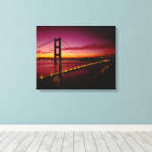 Golden Gate Bridge, San Francisco, Kalifornien, 4 Leinwanddruck (Insitu (Holzboden))