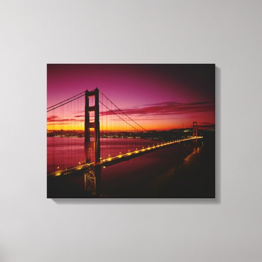 Golden Gate Bridge, San Francisco, Kalifornien, 4 Leinwanddruck (Vorderseite)