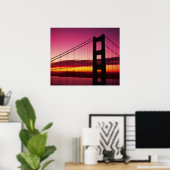 Golden Gate Bridge, San Francisco, Kalifornien, 4 Poster (Heimbüro)