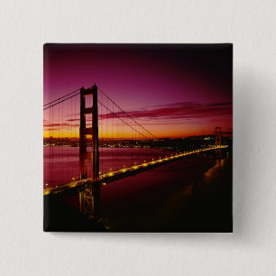 Golden Gate Bridge, San Francisco, Kalifornien, 5 Button