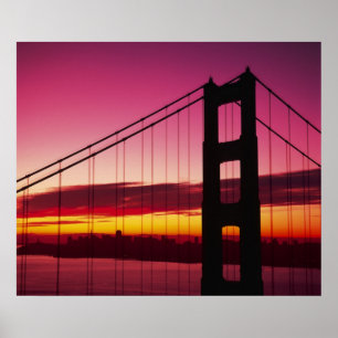 Golden Gate Bridge, San Francisco, Kalifornien, 6 Poster