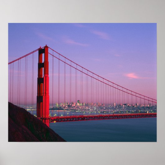 Golden Gate Bridge, San Francisco, Kalifornien, 6 Poster (Vorne)