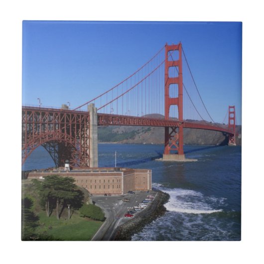 Golden Gate Bridge, San Francisco, Kalifornien 7 Fliese (Vorderseite)