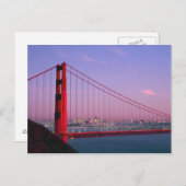 Golden Gate Bridge, San Francisco, Kalifornien, 7 Postkarte (Vorne/Hinten)