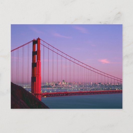 Golden Gate Bridge, San Francisco, Kalifornien, 7 Postkarte (Vorderseite)