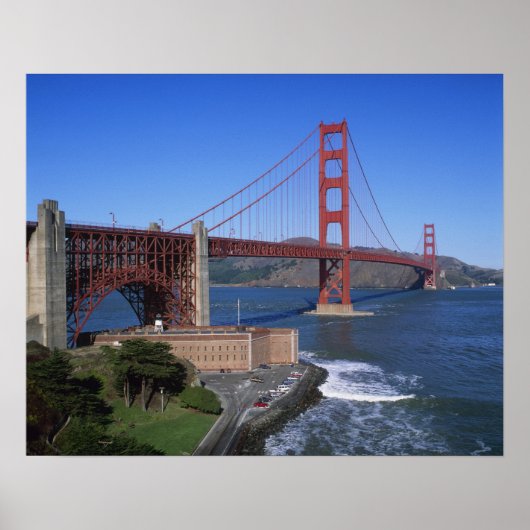Golden Gate Bridge, San Francisco, Kalifornien, 8 Poster (Vorne)
