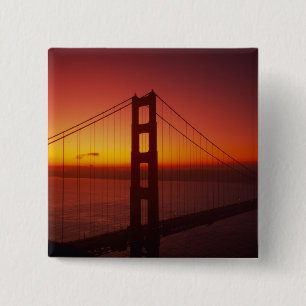 Golden Gate Bridge, San Francisco, Kalifornien, 9 Button