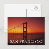 Golden Gate Bridge, San Francisco, Kalifornien, 9 Postkarte (Vorne/Hinten)