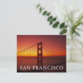 Golden Gate Bridge, San Francisco, Kalifornien, 9 Postkarte (Stehend Vorderseite)