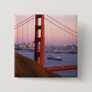 Golden Gate Bridge San Francisco, Kalifornien Button