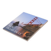 Golden Gate Bridge | San Francisco Kalifornien Fliese (Seite)