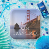 Golden Gate Bridge | San Francisco Kalifornien Pappteller (Party)