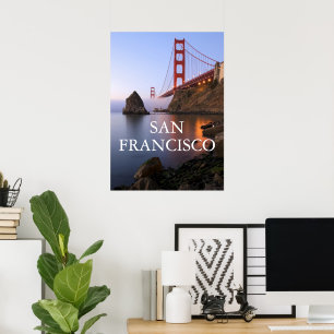 Golden Gate Bridge   San Francisco Kalifornien Poster